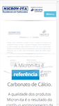 Mobile Screenshot of micron-ita.com.br